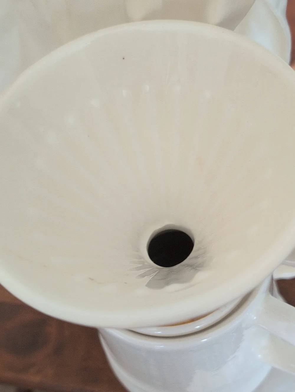 Vintage Stangle Mid-century Pour Over Coffee Pot And Cone Filter